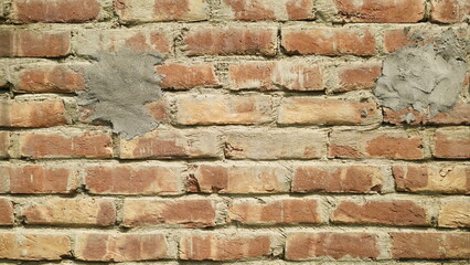 Old brick wall texture background rustic weathered