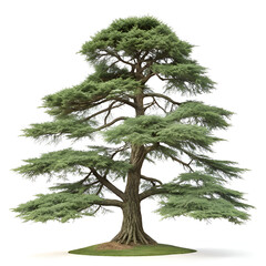Atlas Cedar (Cedrus atlantica) – Majestic Evergreen Tree with Sprawling Branches.