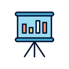 Presentation Vector icon