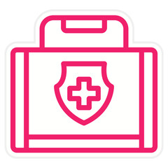 Vector Design First Aid Kit Icon Style