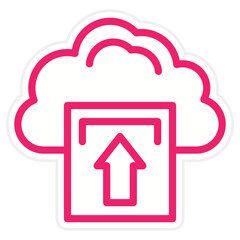 Vector Design Upload Icon Style