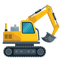 excavator vector