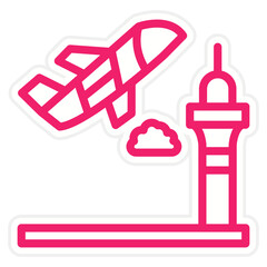 Vector Design Airport Icon Style
