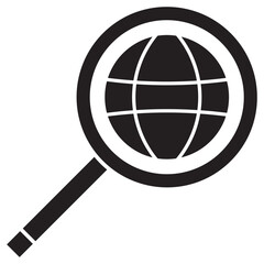 Web Development Glyph Icon