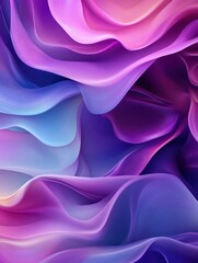 Obraz premium abstract colorful swirls background with purple waves