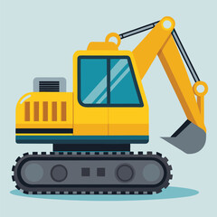 excavator vector