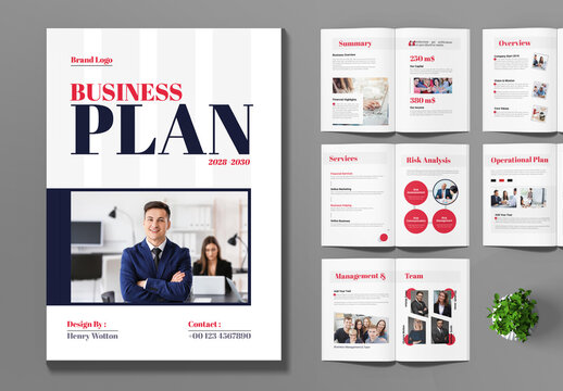 Professional Business Plan For Corporate Company