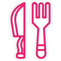 Cutlery Icon Style