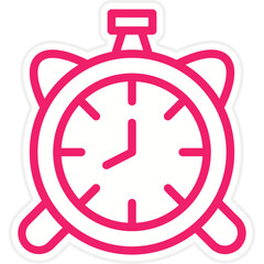 Alarm Clock Icon Style