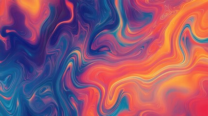 An abstract wavy psychedelic background image.