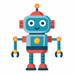 retro toy robot