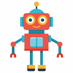 retro toy robot