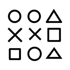 Abstract Geometric Icons Set