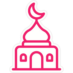 Mosque Icon Style