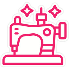 Sewing Machine Icon Style