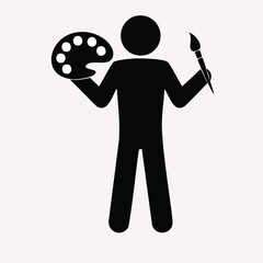 business man silhouette with money