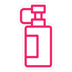 Water Canteen Icon Style