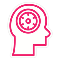 Mental Control Icon Style