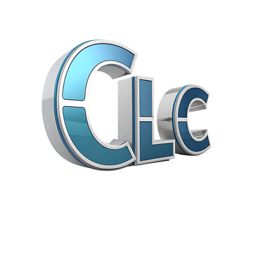 vector illustration of a vintage label "CLC" Logo for Your Business