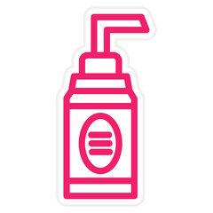 Face Cleanser Icon Style