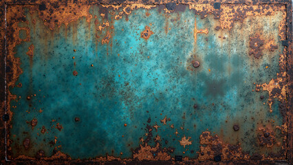 Stunning Patina Background with Earthy Tones Isolated on Transparent Background for Vintage Aesthetic Projects