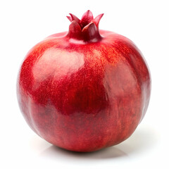 Pomegranate isolated on transparent background  
