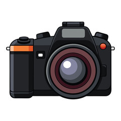 dslr camera vector
