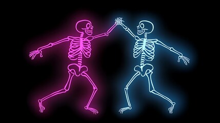 Skeletons High Five Night