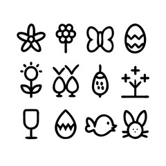Easter & Spring Icons