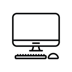 Computer Vector icon