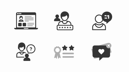 Modern Black UI Icons for Finance & Digital Marketing &ndash; Payment, Cryptocurrency, Social Media, and E-Commerce Symbols