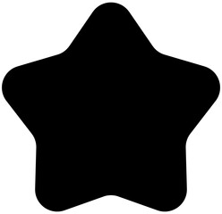 Simple designed star icon