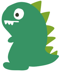 Cute adorable dino dinosaurus