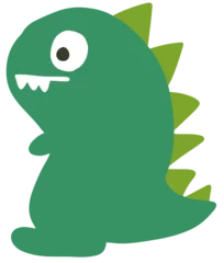 Cute adorable dino dinosaurus