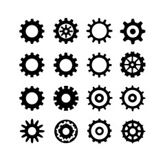 Gear Mechanism Icons