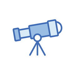 Telescope Vector icon