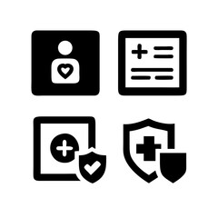 Health Insurance Icons