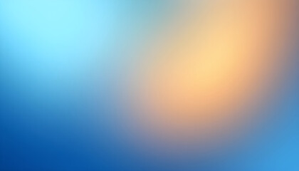 Abstract Blending of Soft Blue and Peach Tones