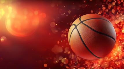 Fototapeta premium basketball background banner illustration