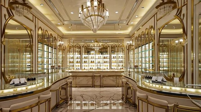 Perfumery in Paris.