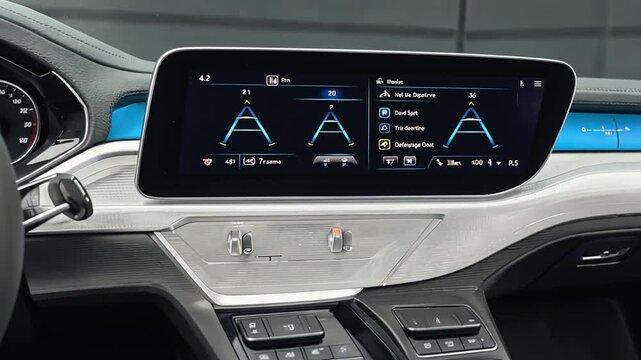 ADAS system of a car.