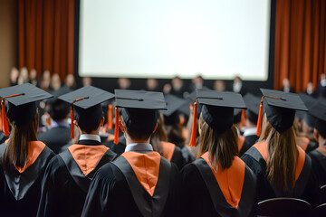 Obraz premium Portrait, student and happy at graduation with certificate in university for success and achievement. Face, scroll and college graduate holding degree for education milestone, award and diploma 