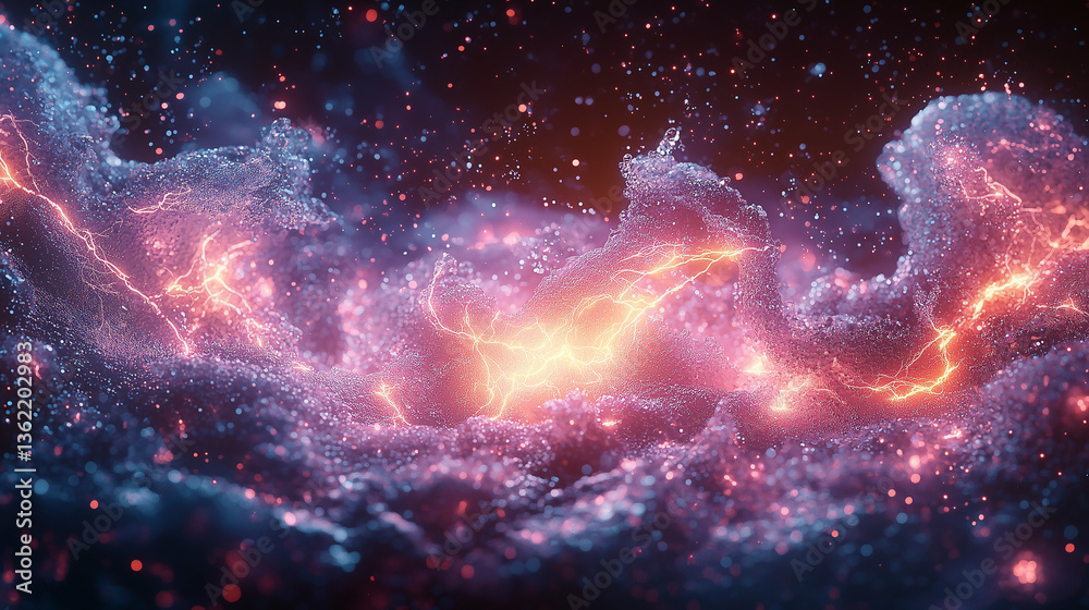 Wall mural abstract desktop background