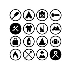 Outdoor Adventure Icons