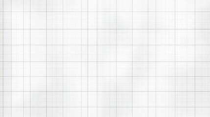 White grid pattern, minimalist background, clean geometric design, square tiles, monochromatic texture, seamless repeating pattern, graph paper aesthetic illustration