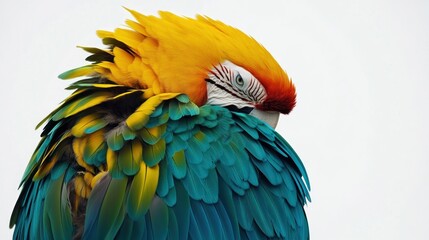 Obraz premium Colorful bird closeup