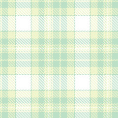 Modern Metallic Pale Turquoise Seamless Tartan Textile Design