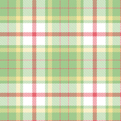 Modern Seamless Tartan in Rich Lichen tones Textile Design