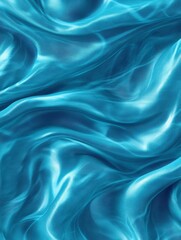 Obraz premium Aegean teal marble swirl texture with a nautical theme background Coastal living style home decor for summer Seamless pattern featuring fluid blue water flow effect on dyed textile