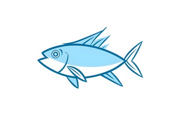 Naklejka premium Fish Icon for Rosh Hashanah